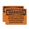 Signmission Safety Culture Sign, 14 in Width, Plastic, Rectangle OS-2PACK-WS-P-1014-L-12443 - alternate 1